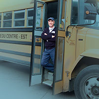Chauffeur d'autobus pour le CECCE